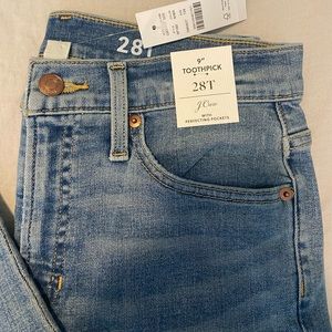 J crew toothpick jeans